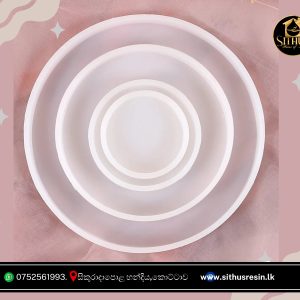 Round coaster Silicone Mold