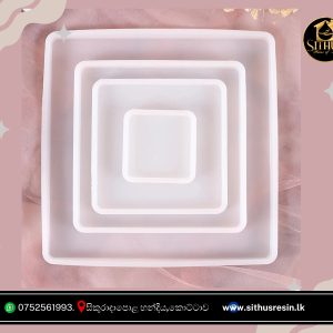 Squar Coaster Silicone Resin Mold
