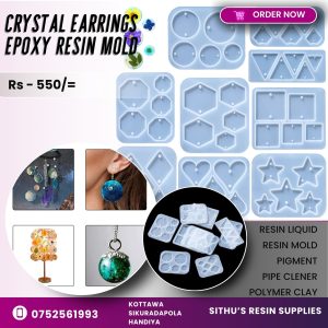 Earring Pendant Silicone Mold