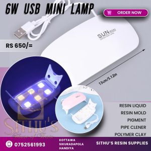 6W LED UV Resin Curing Lamp